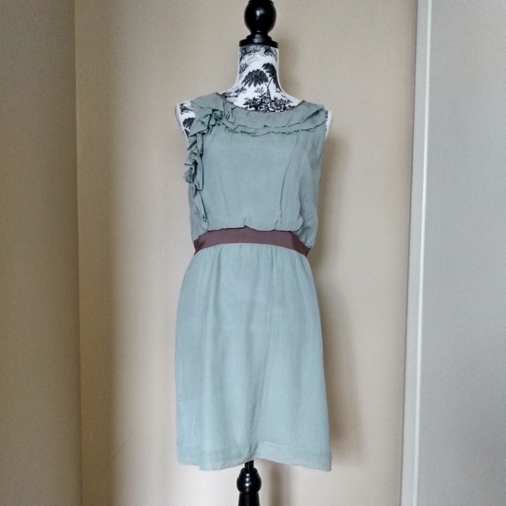 Loft silk dress sz 6